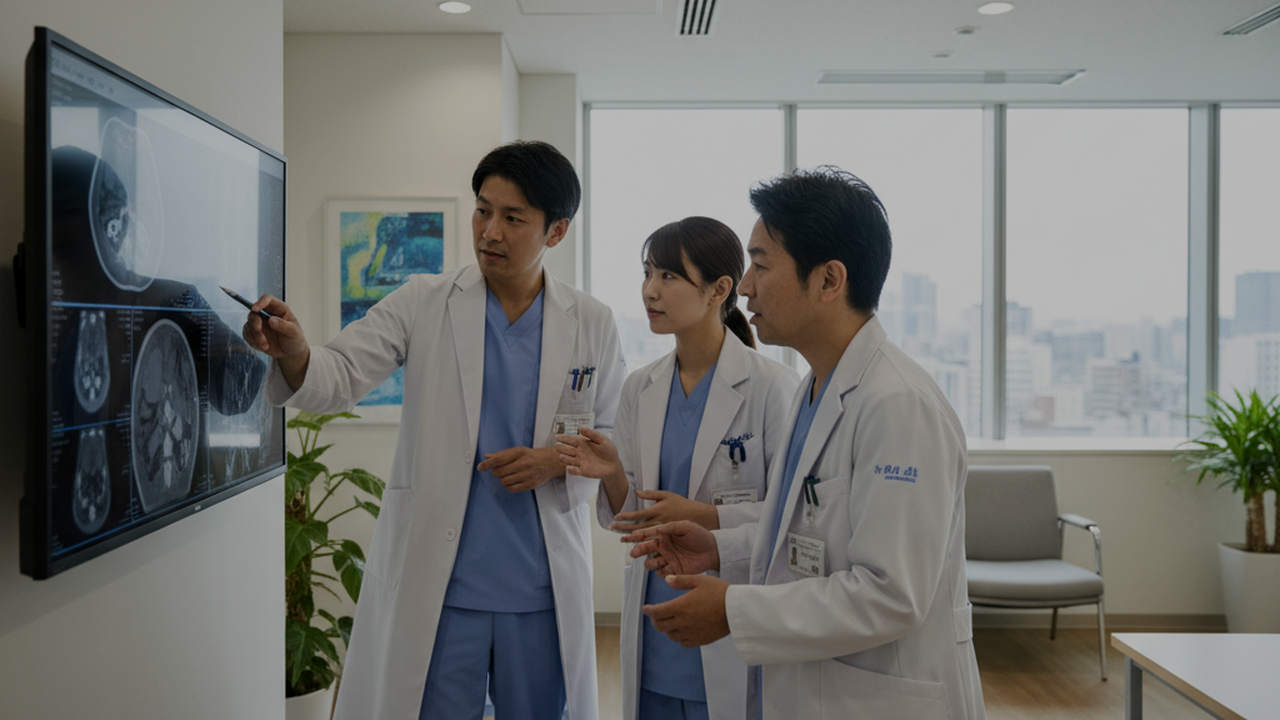 症例を議論する仲間がいる